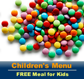 Children Menu - Glistening Waters London